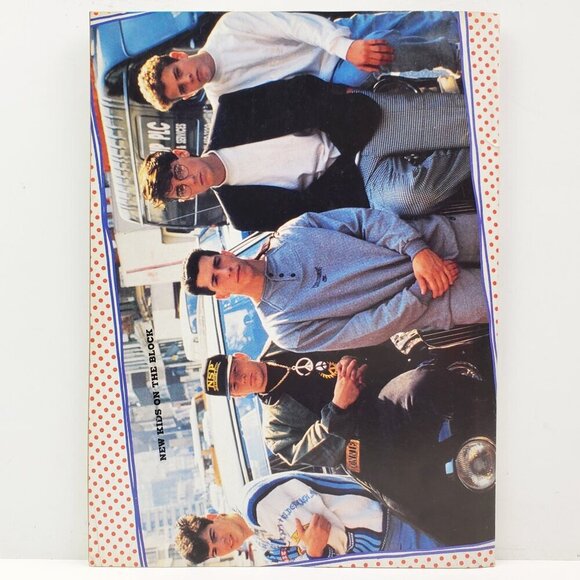 New Kids on Block Super Teen's Loud Mouth Magazine NKOTB 1990 Wear Unread Stock - Picture 12 of 13